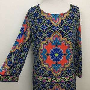 Laundry | Colorful Print Shift Dress